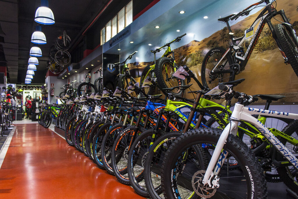 Tienda de bicicletas en Madrid